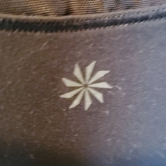 Athleta racer back tank large black sheer - Picture 5 of 5